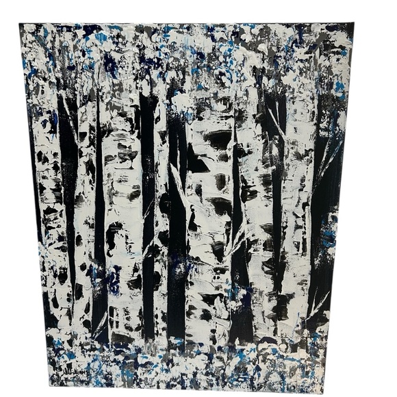 Original Artwork Acrylic on Canvas Winter Burch 16 x 20” - Picture 4 of 15